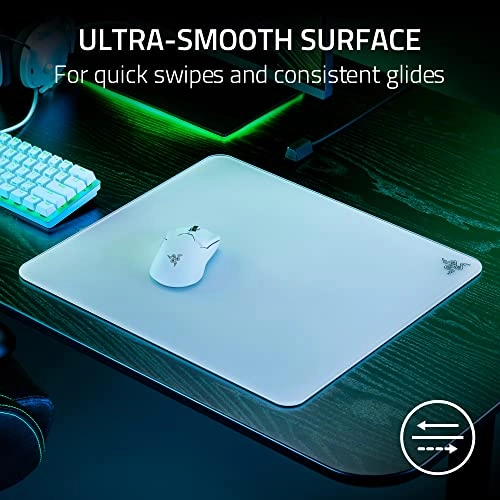 Atlas Tempered Glass Gaming Mouse Pad