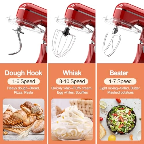 Electric Mixer - 6.5 Quarts 660 watts