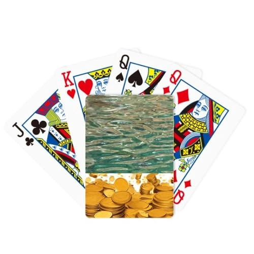 Water Surface Ripple Playing Card - Bridge Size 52 Cards 2 Jokers