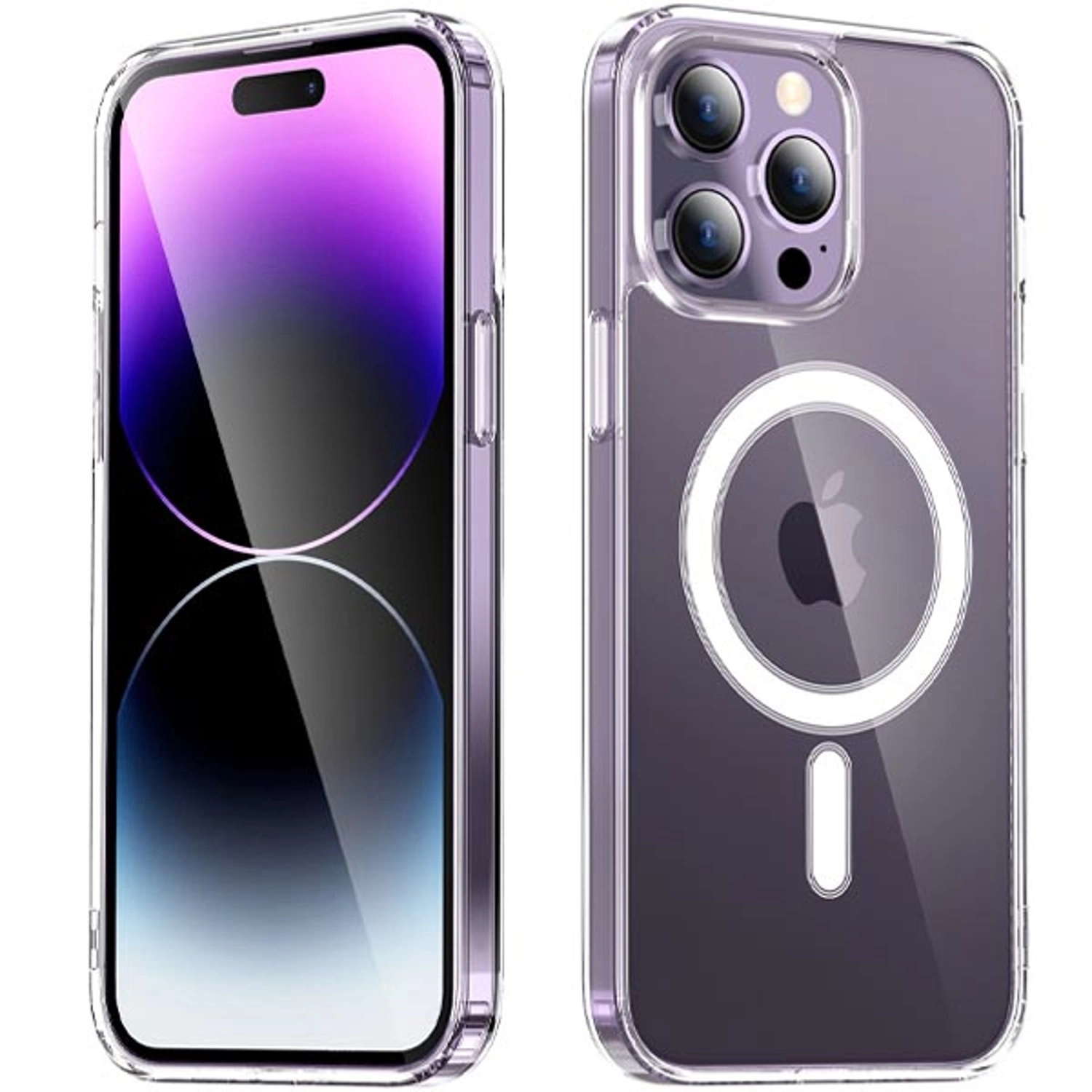 Case iPhone 14 Back Case with MagSafe for iPhone 14