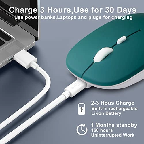 Rechargeable Wireless Mouse - Bluetooth