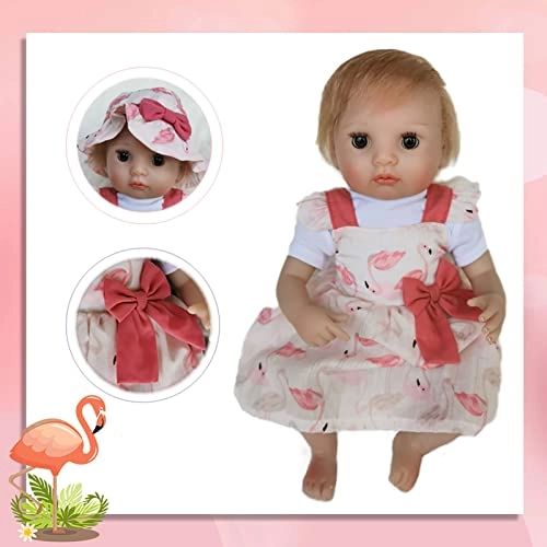 Reborn Baby Doll - 16 Inch Vinyl Cotton Body Pink