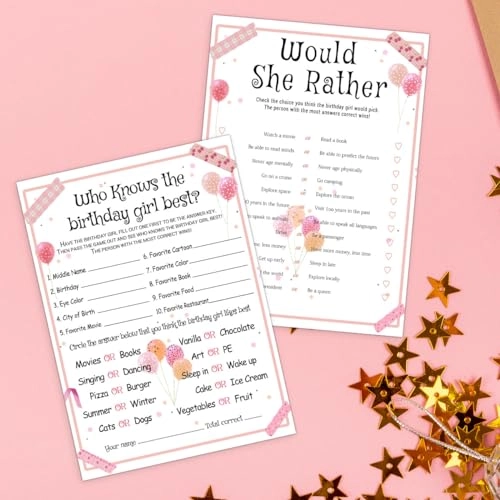 Who Knows the Birthday Girl Best - 20