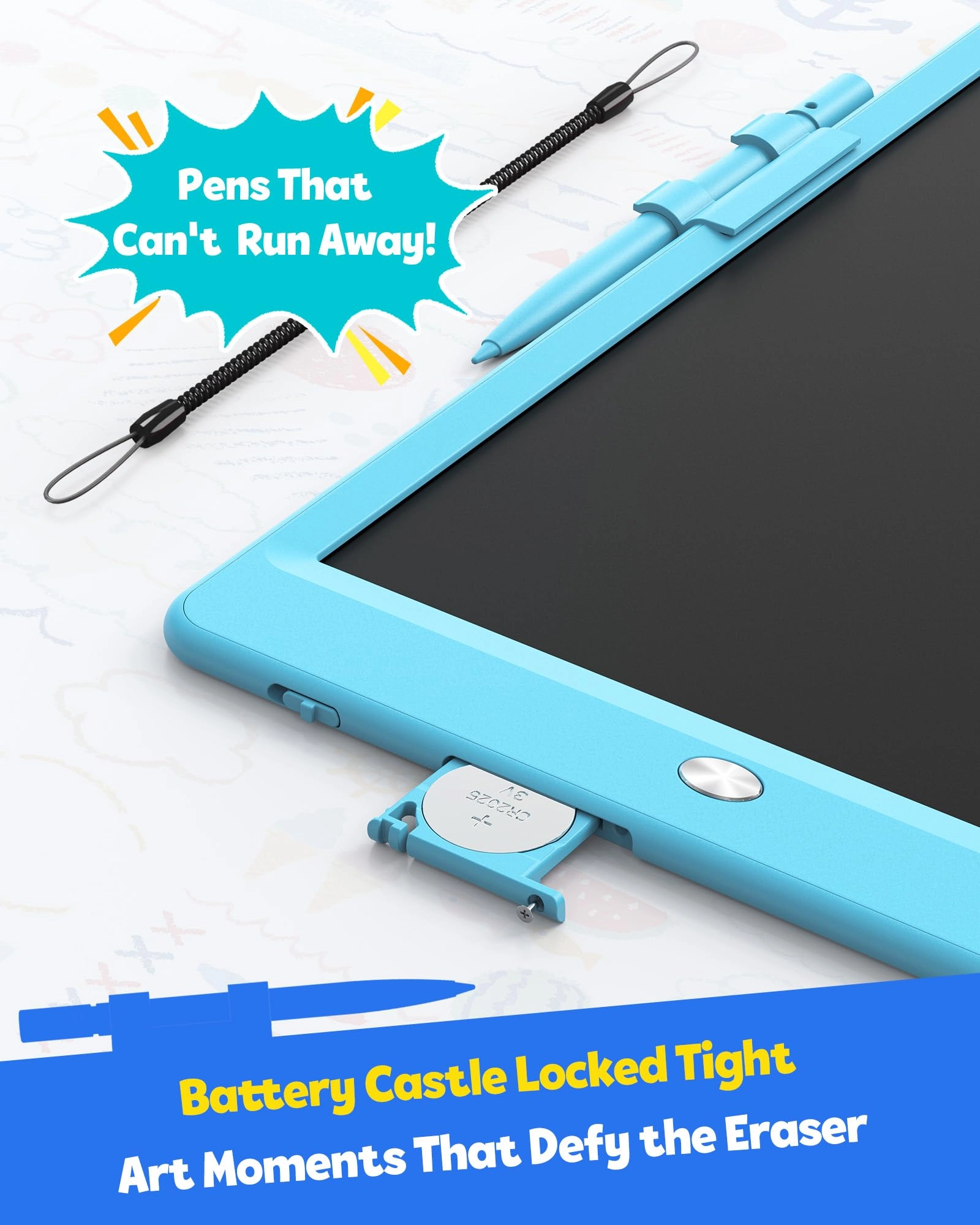 LCD Writing Tablet 10 inch - 3+ years