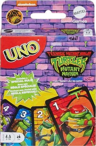 UNO: Teenage Mutant Ninja Turtles Mutant Mayhem - Card Game