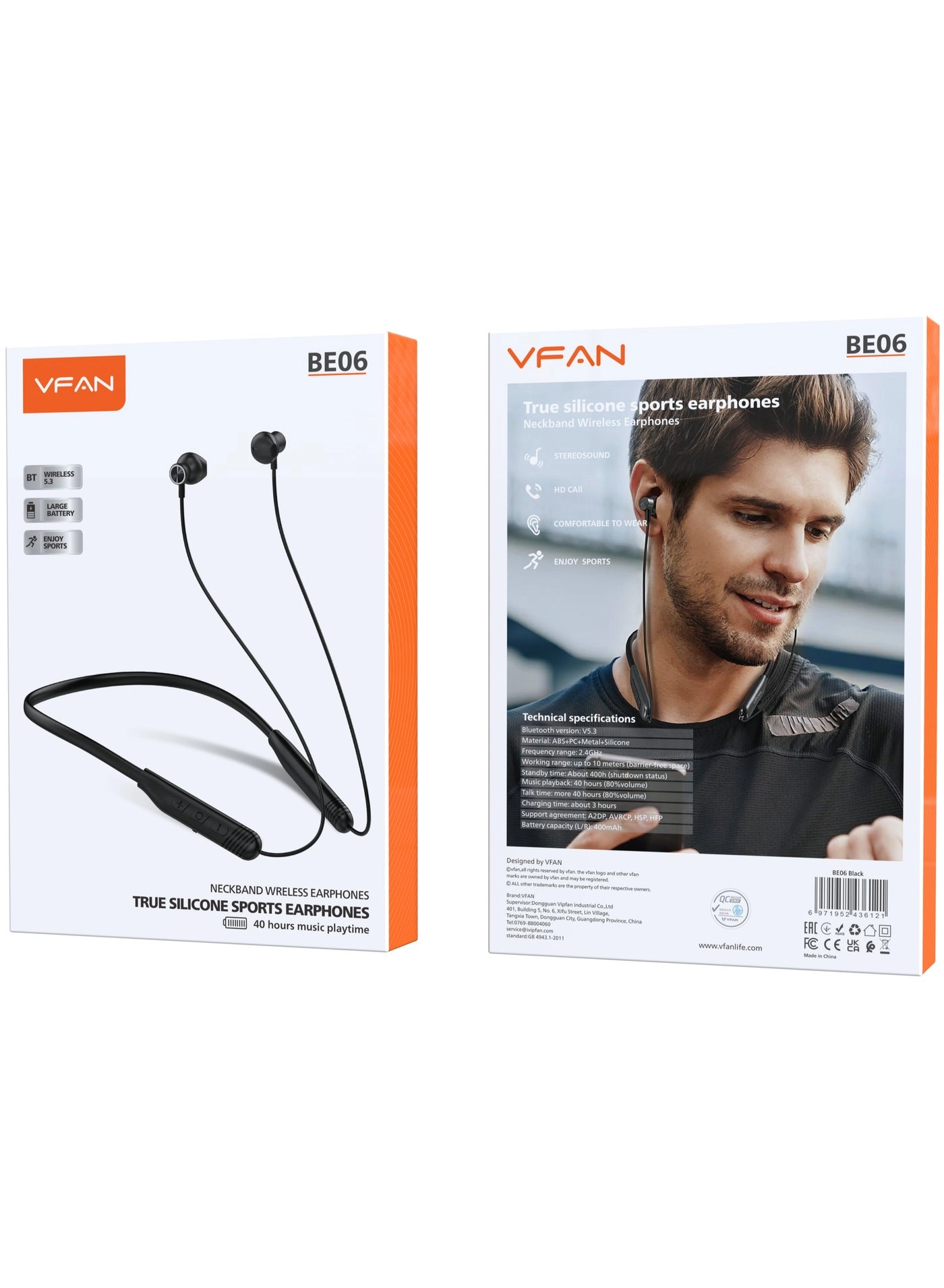 VFAN BE06 - Wireless Headset