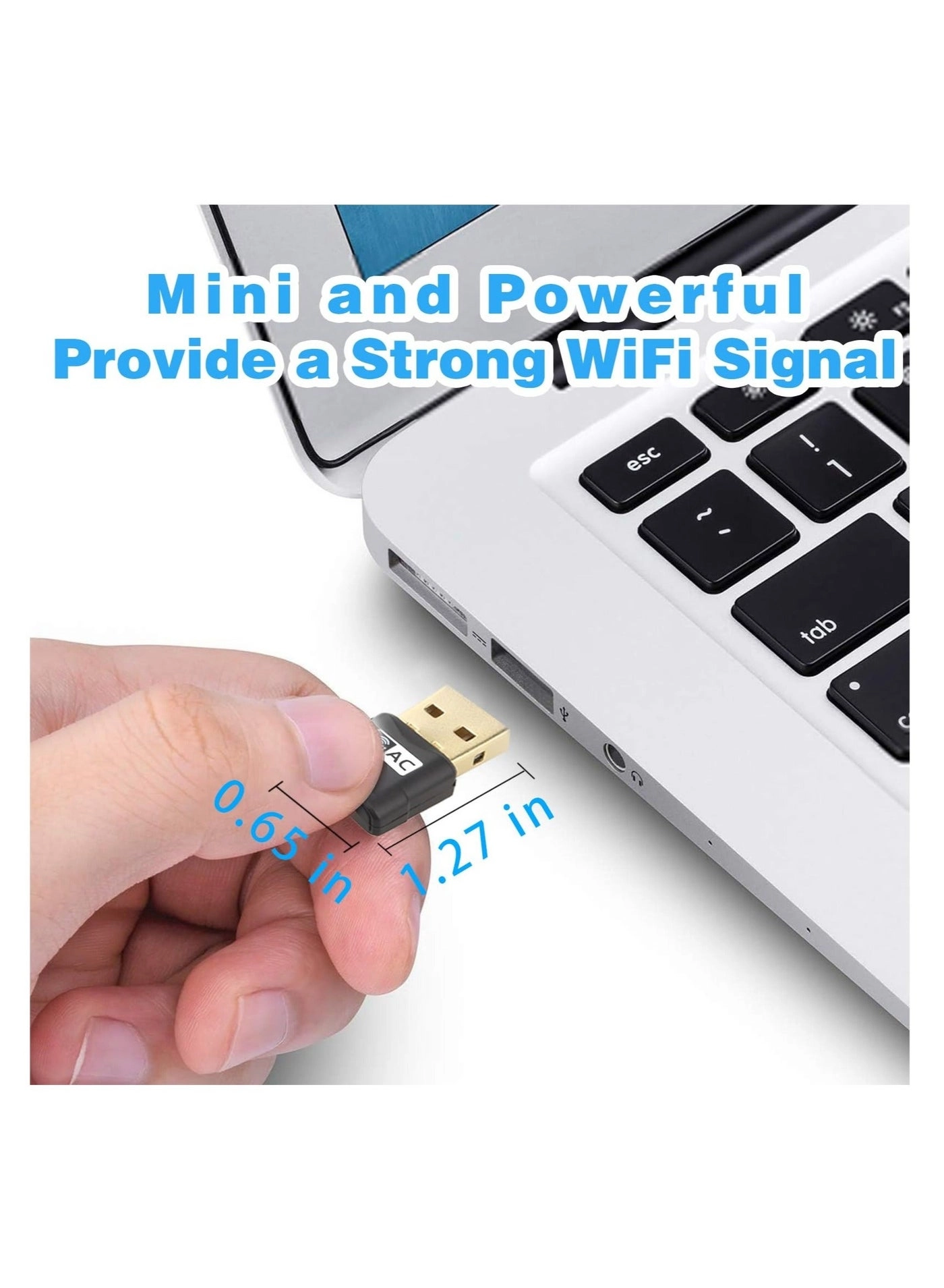 Wifi Dongle - Dual Band 5GHz 2.4GHz USB Wireless