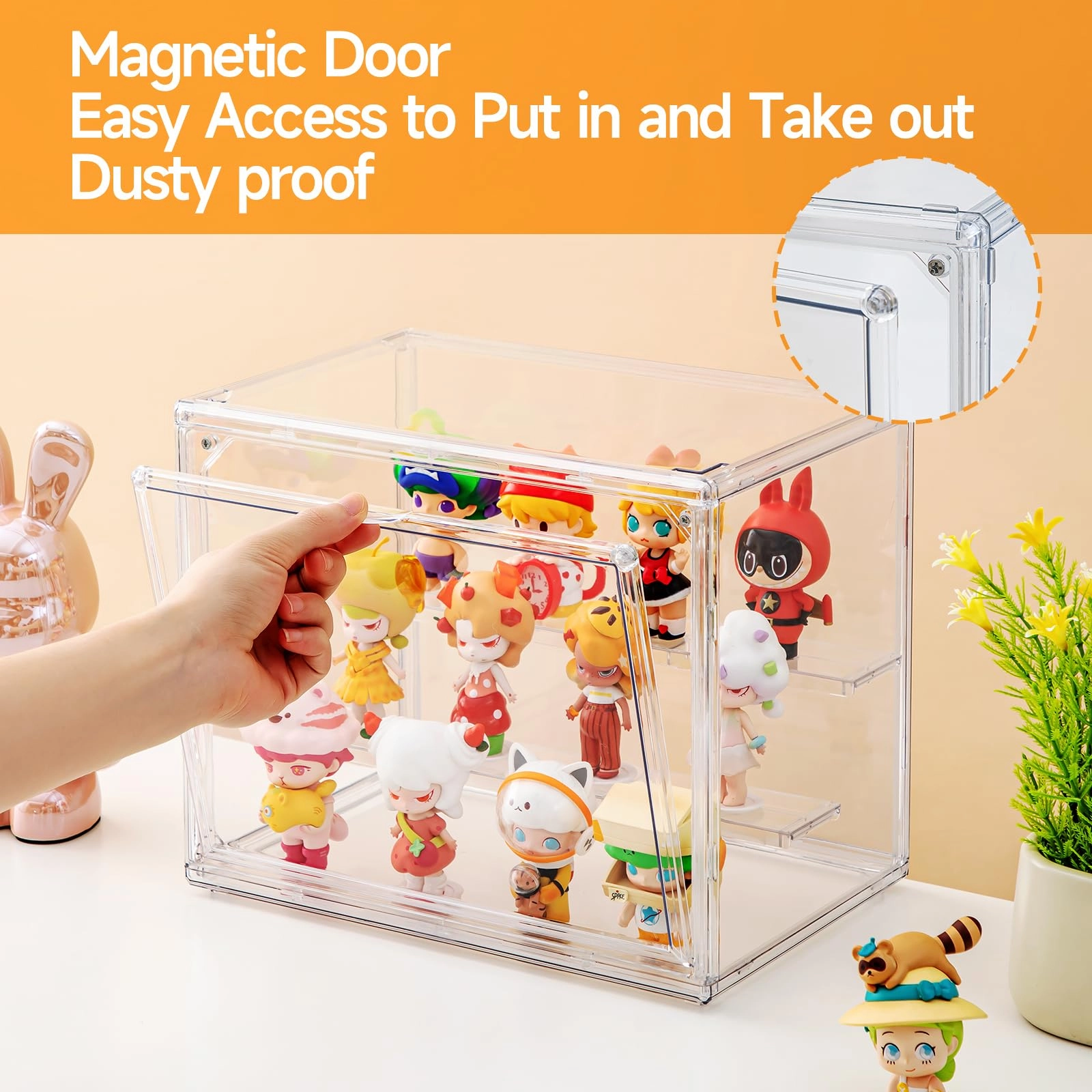 Display Case - 2 Pack Clear Small (DISPLAYCASE)