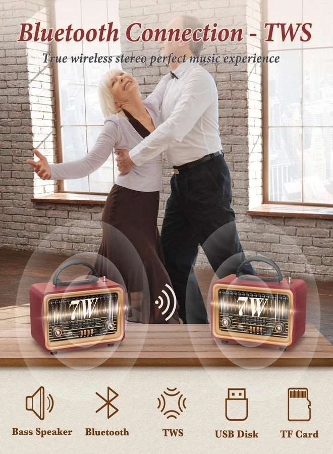J-288 - Portable AM FM Bluetooth