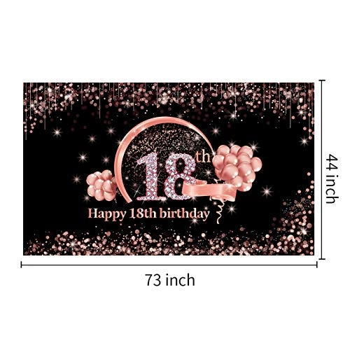 Happy 18th Birthday Banner