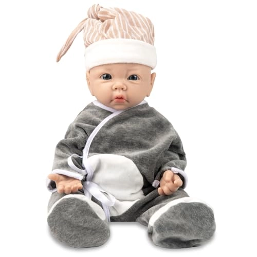 Reborn Baby Doll - 17 inch Silicone Boy Ages 3+