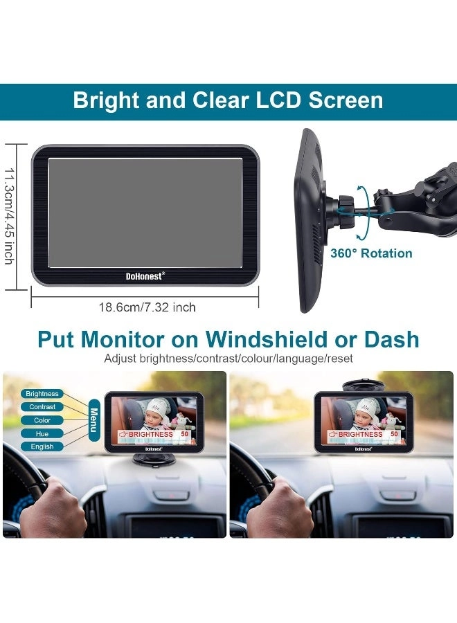 Baby Car Camera - 7-Inch