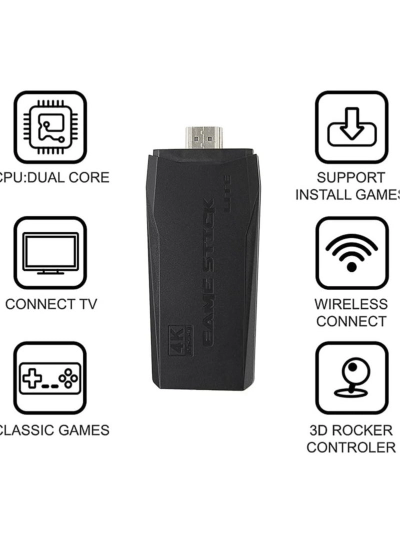 Integrated retro 4K game console
