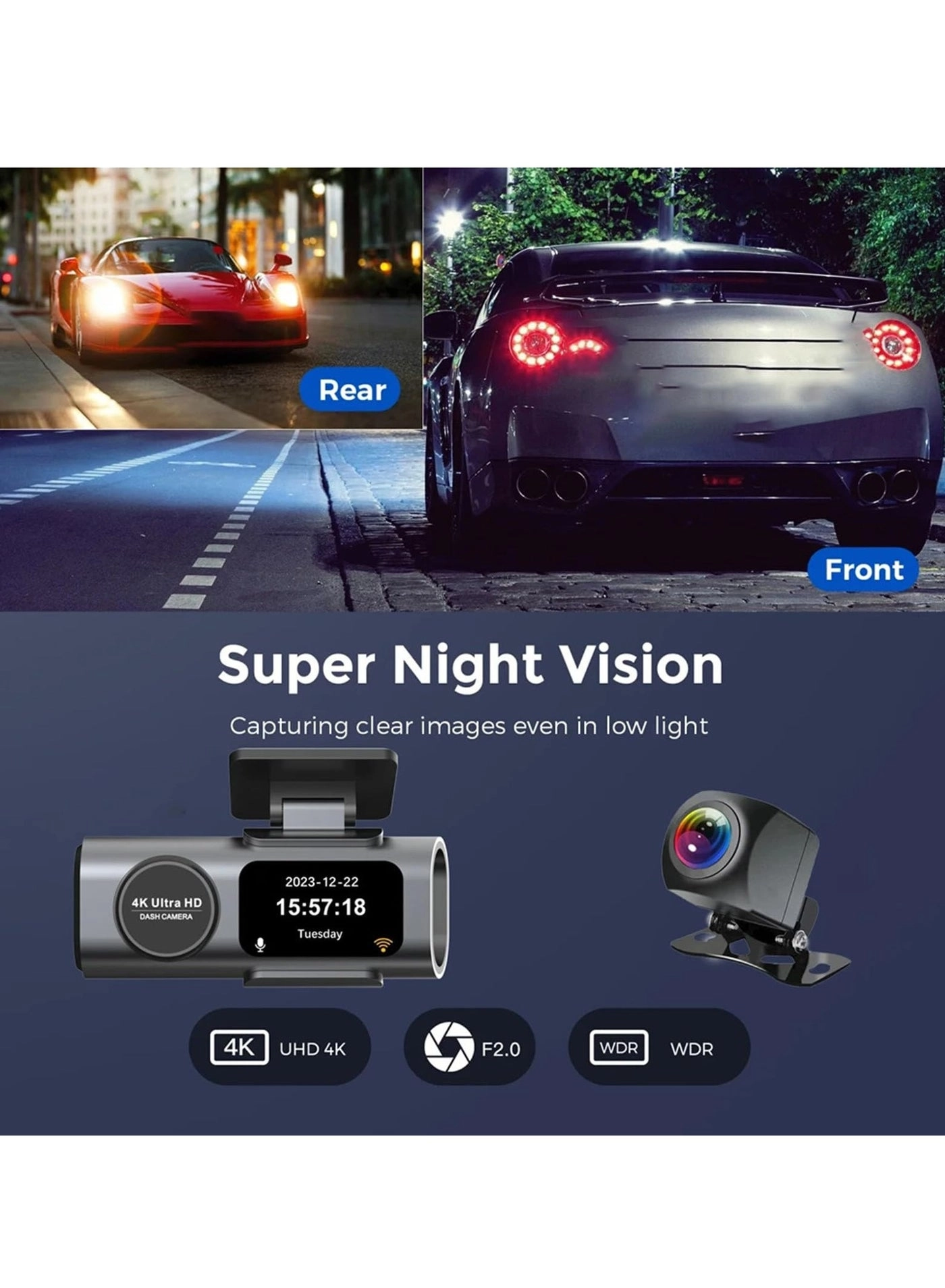 Dash Cam 3840 X 2160