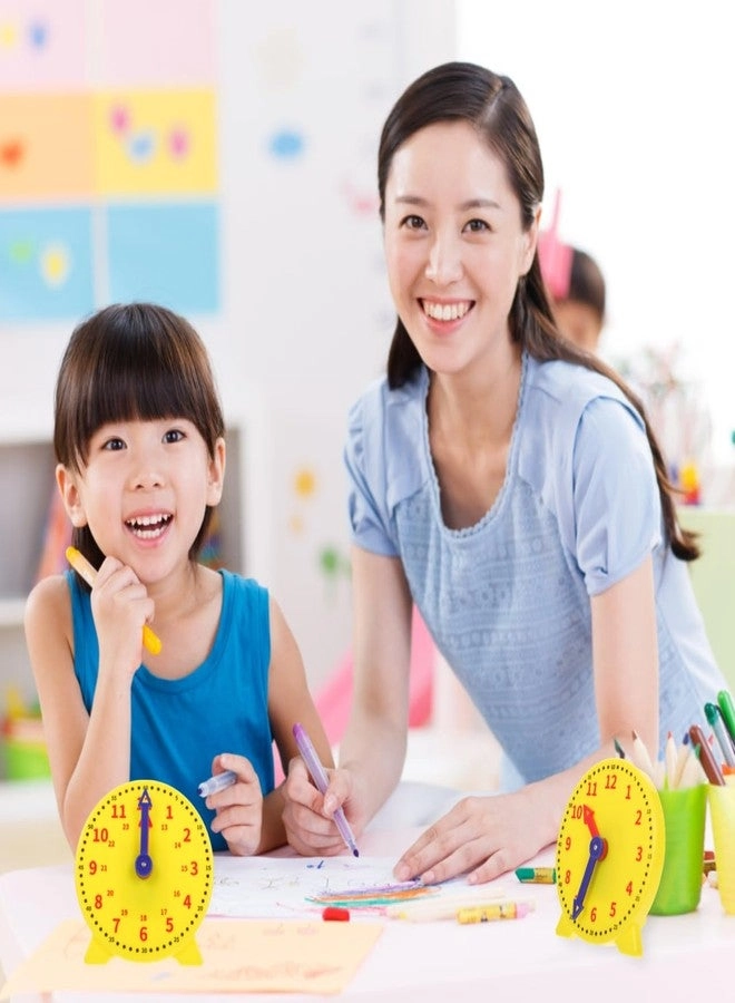 Student Learning Clock - 4.72 Inch Interactive Time Learning Tool