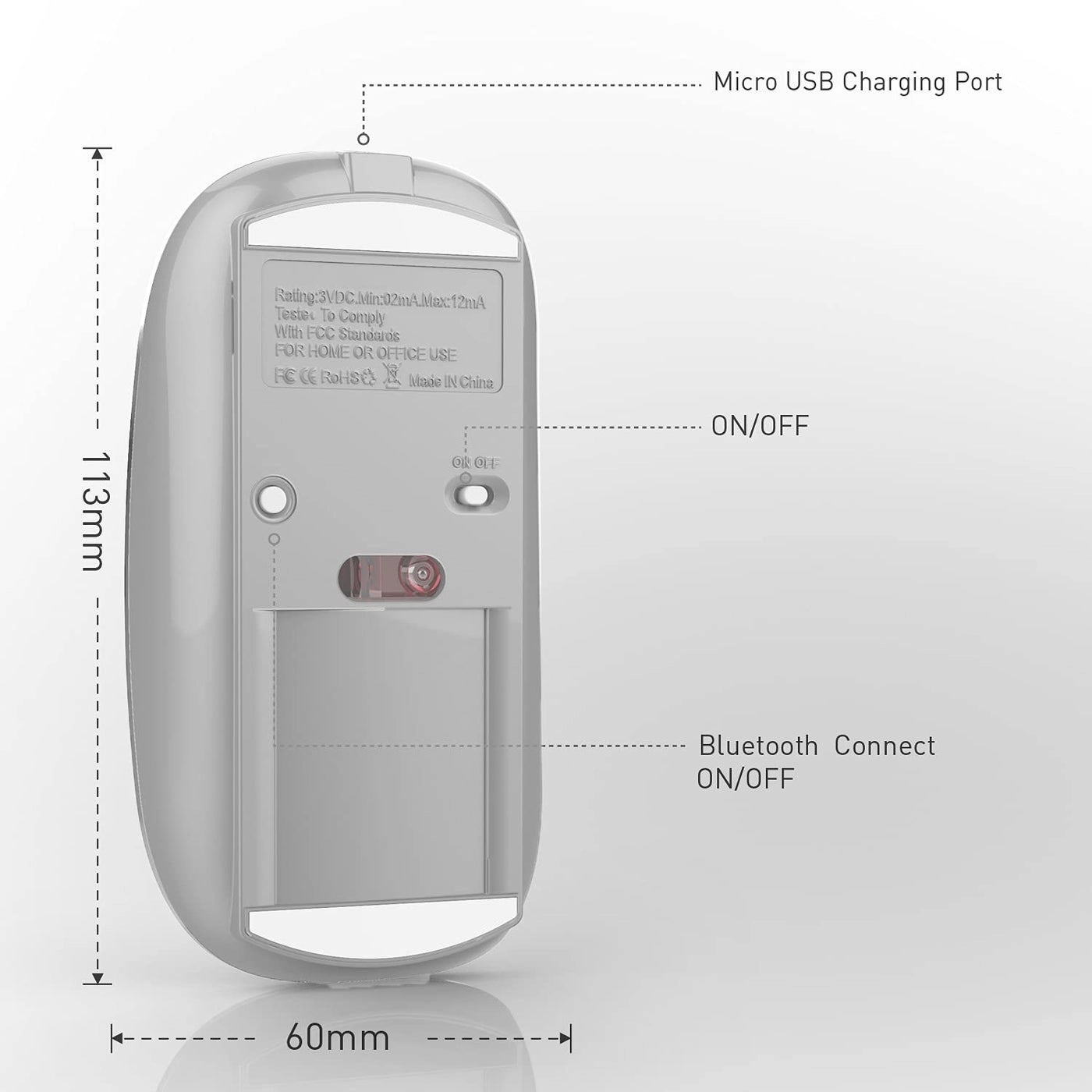 Bluetooth Mouse - Wireless