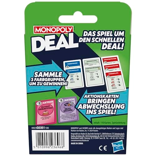 Monopoly Deal - Card Game (German)