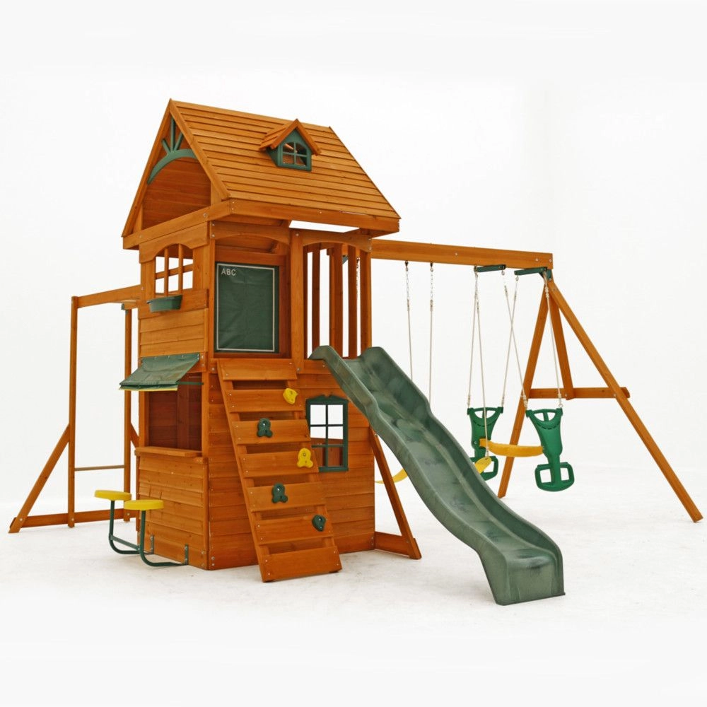 KidKraft Ridgeview Deluxe Clubhouse - Holds up to nine children 990 lb capacity