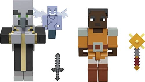 Minecraft Dungeons Figures - 6 years and older 2 pc