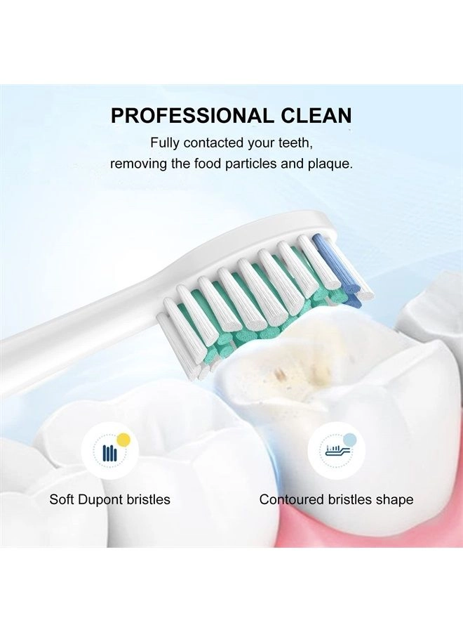 Toothbrush Heads - 8 Pack Protective Cover