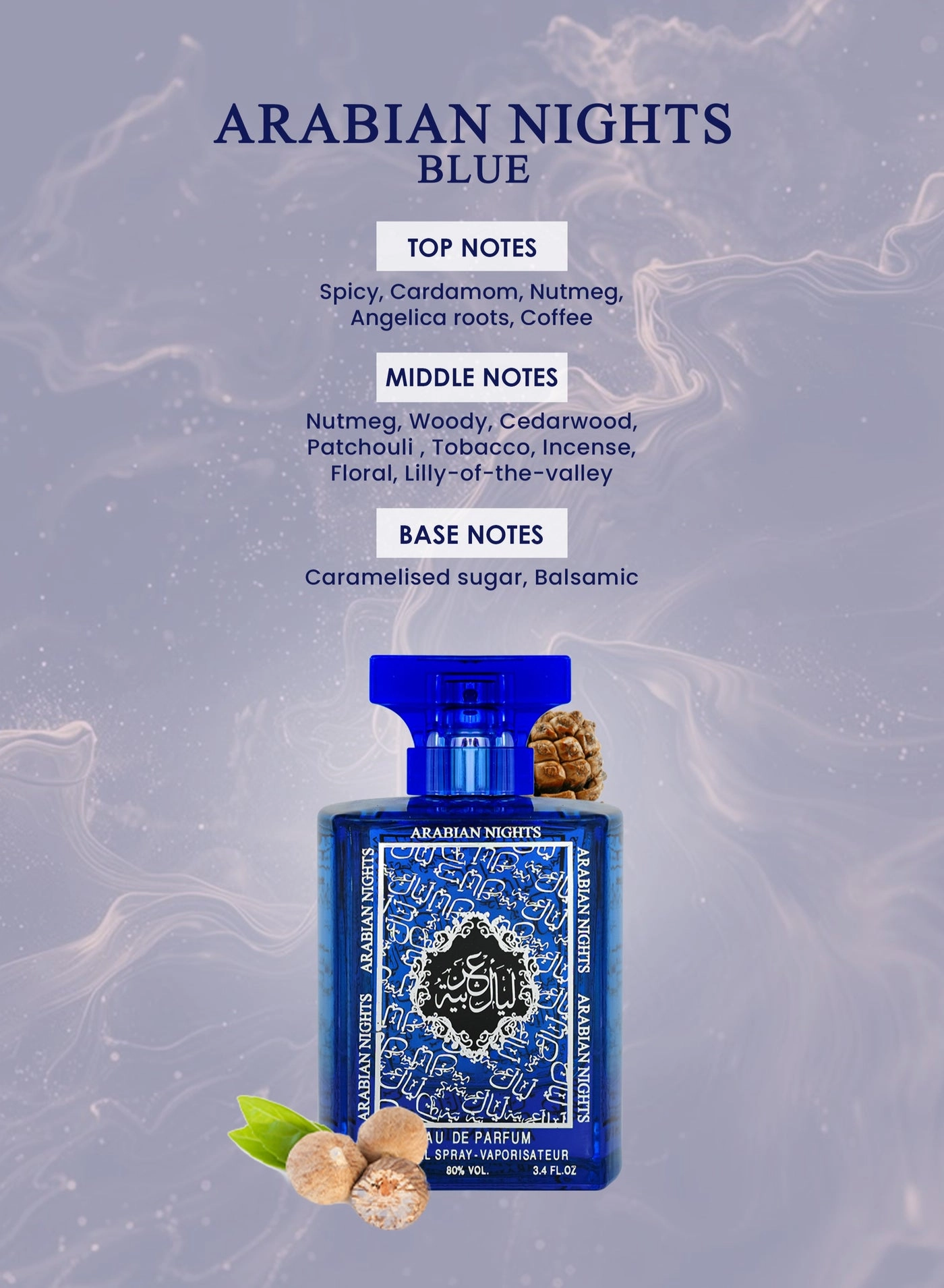 ARABIAN NIGHTS BLUE Eau de Parfum 100 ml