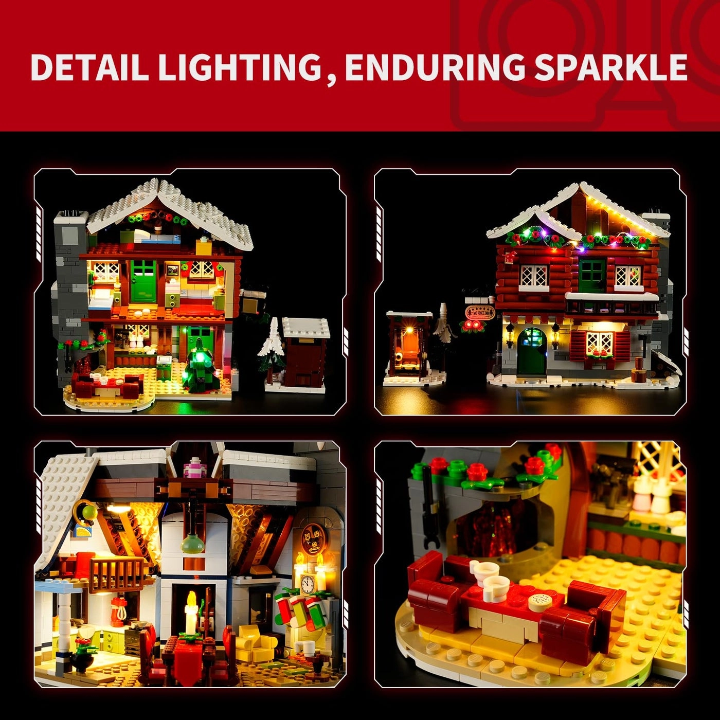 Light Kit - Plastic LEGO Alpine Lodge 1