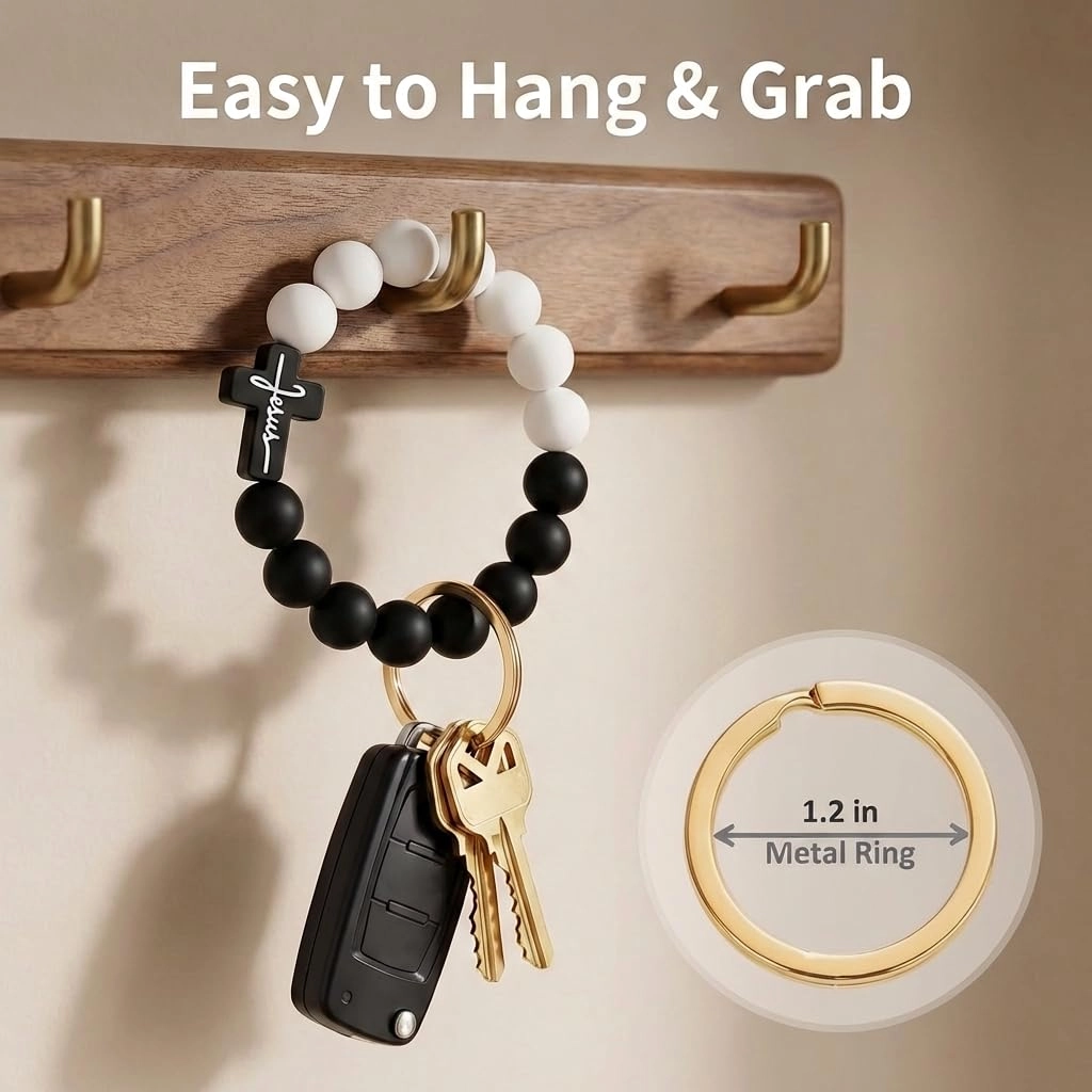 Key Ring Bracelet - Car