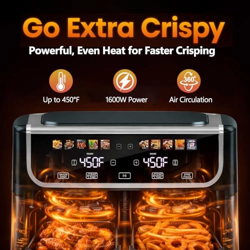 AIR FRYER AH-KZG2QSS-9GY-ZF