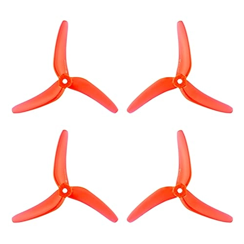 V2 5X4X3 3-Blade PC Propeller - 5inch 30Pairs Purple