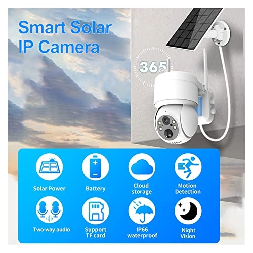 Outdoor Solar Security Camera 4MP