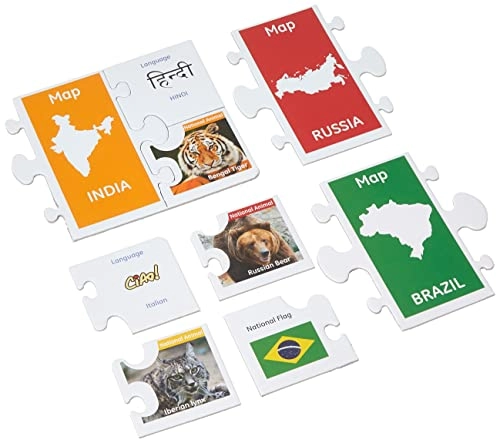 COUNTRIES - 6 - 13 years 105 pieces