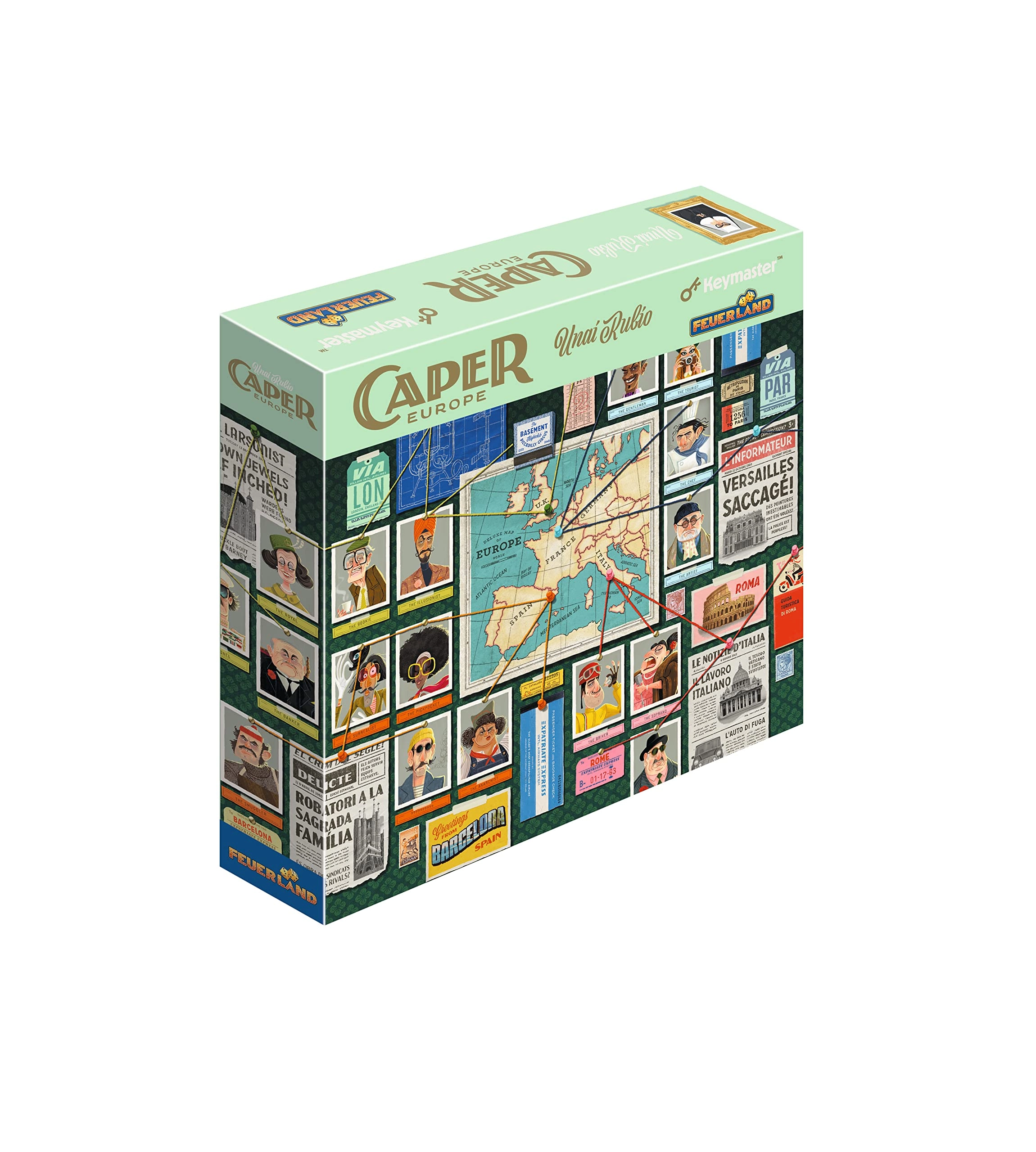 Feuerland Spiele Caper Europe (German)