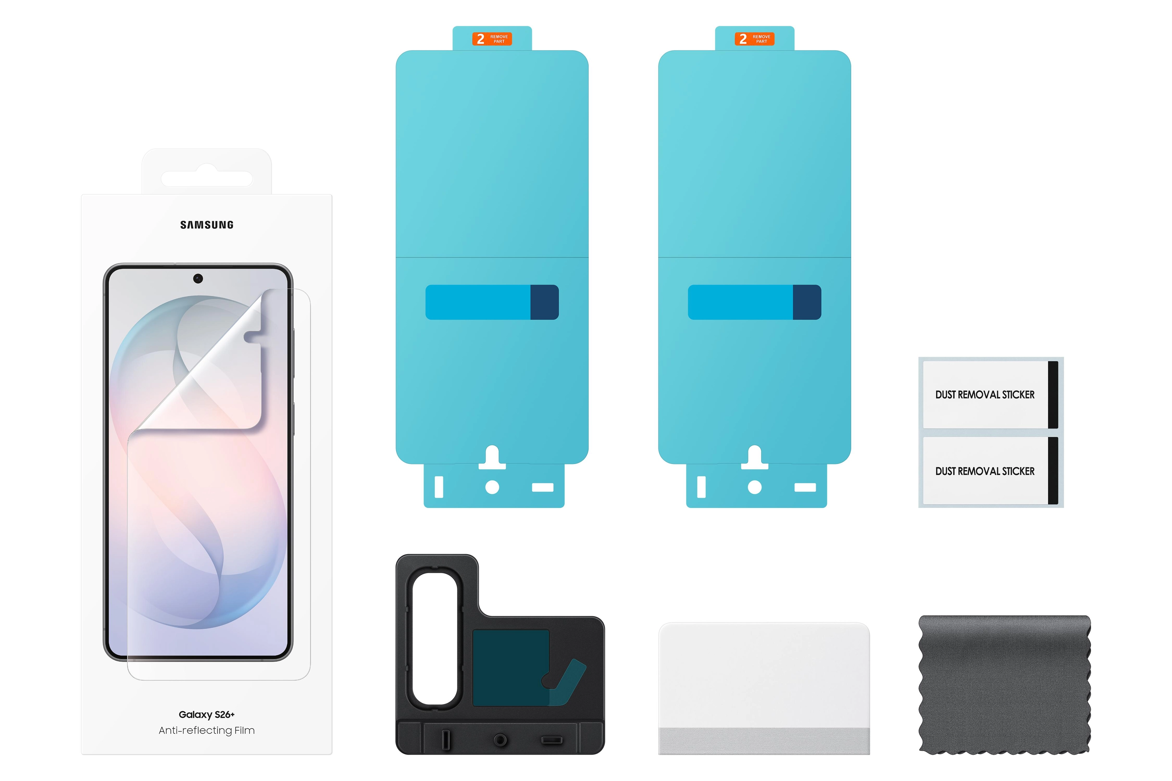 Galaxy S26 Plus Anti-Reflecting Screen Protector Film - Transparent