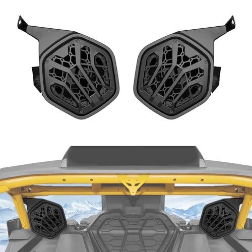 LitMiRaCle Rear Seat Speaker Enclosure Pods - 6.5"