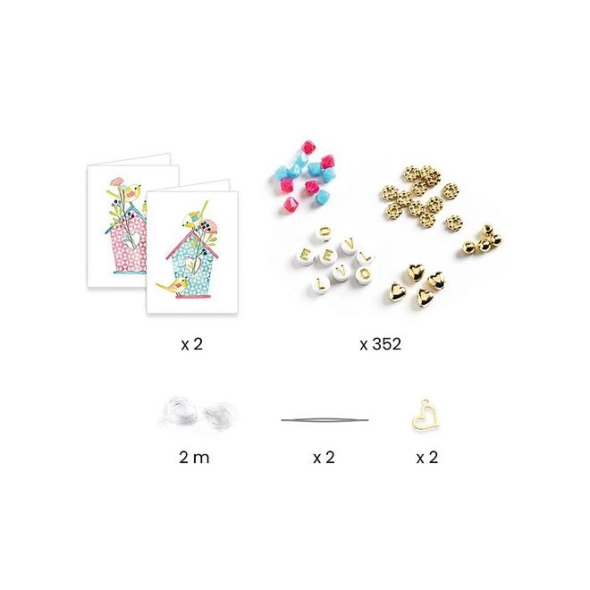 Duo Jewels Heart Heishi - Jewelry Kit 250 beads