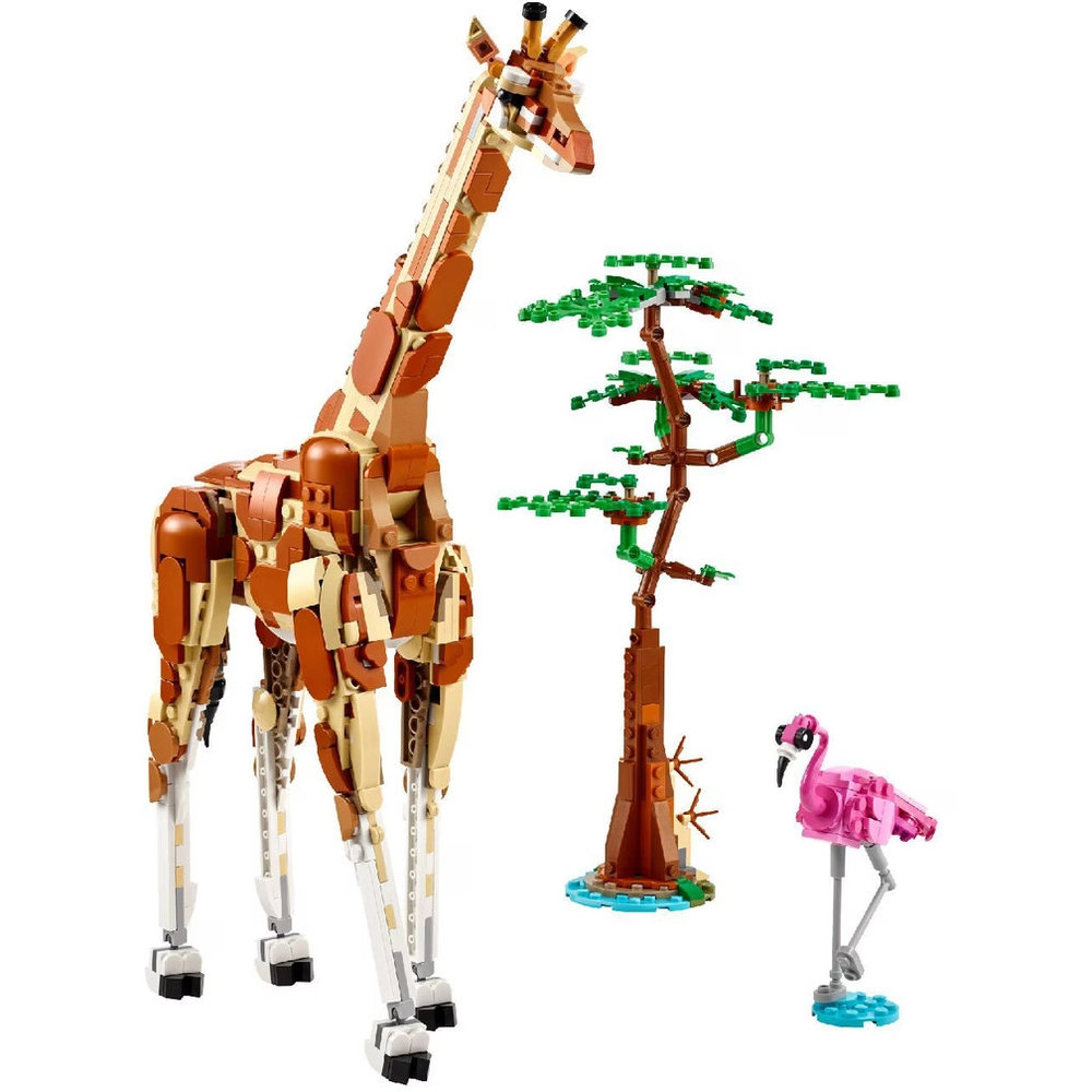 Wild Safari Animals (31150) - 3in1 Giraffe Gazelle Lion