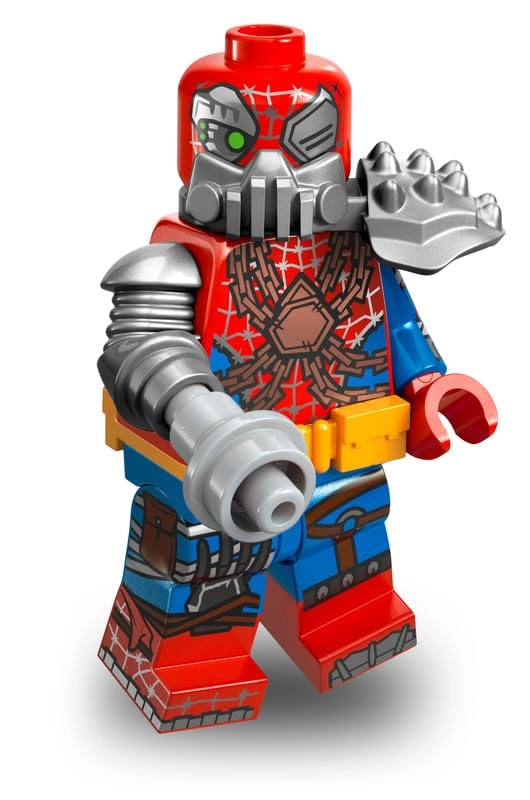 BRICK Flip Cyborg Spider Woman Mini Figure
