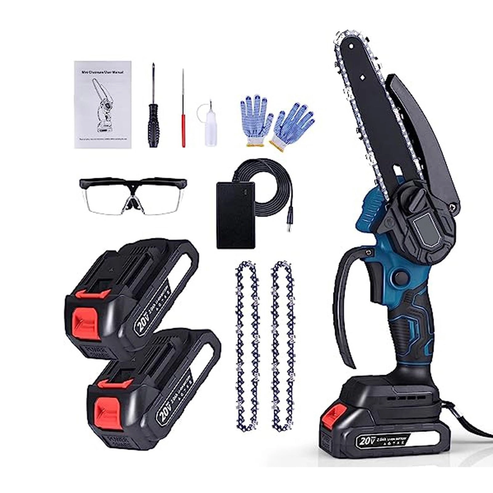 UDYGQM Mini handheld chain saw - 6 Inch 21V