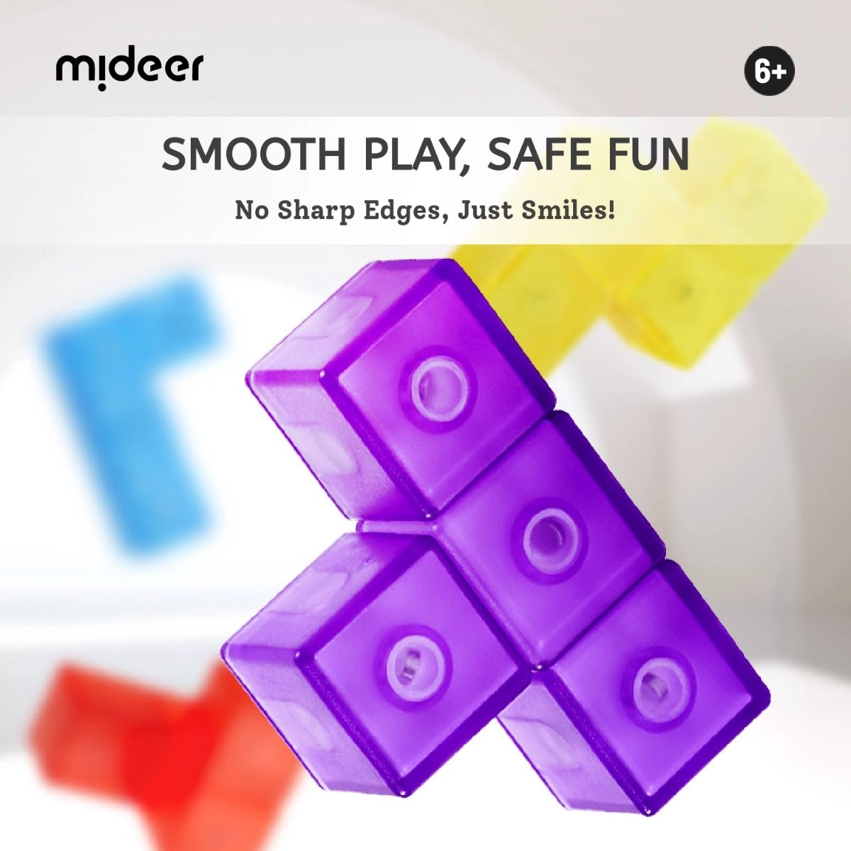 Magnetic Building Blocks Cube - 7pcs