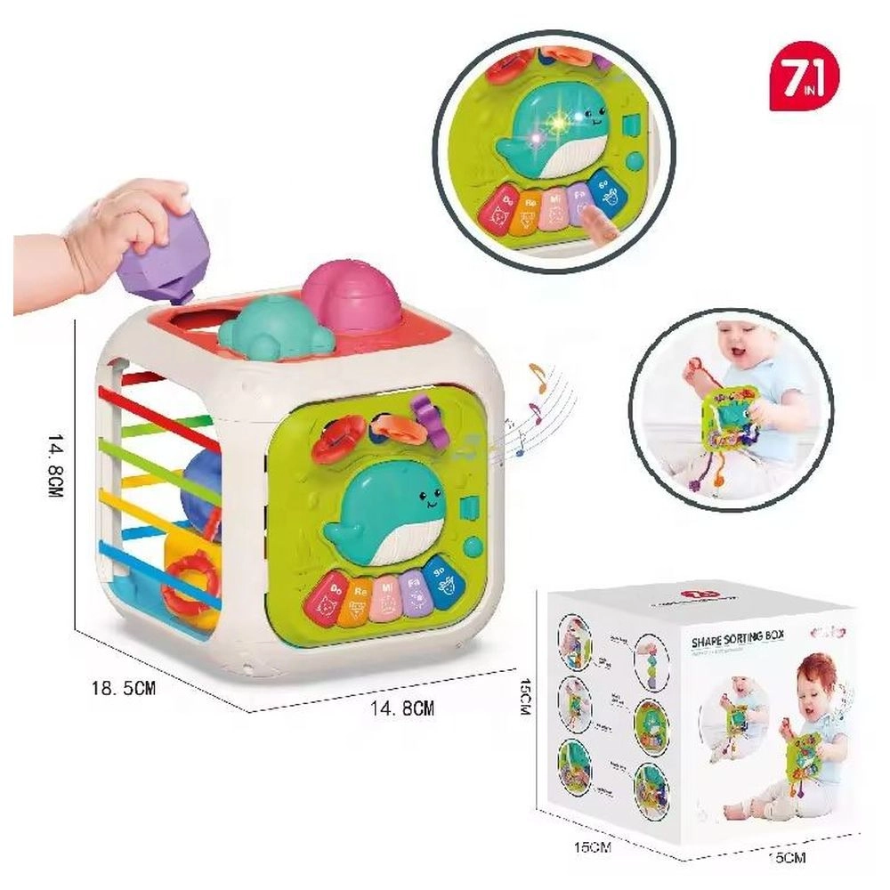 7-in-1 Shape Sorting Box - 18 months+