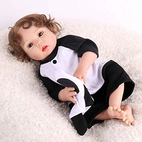 Reborn Baby Doll - 17 Inch 45CM Full Vinyl Ages 3+