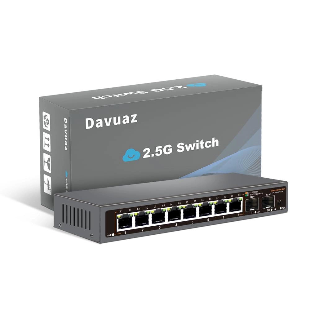 Davuaz Da-K10802WS 8-ports