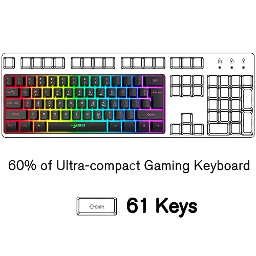 Gaming Keyboard + Model O Gaming Mouse + RGB Headset + Mouse Pad - Wired