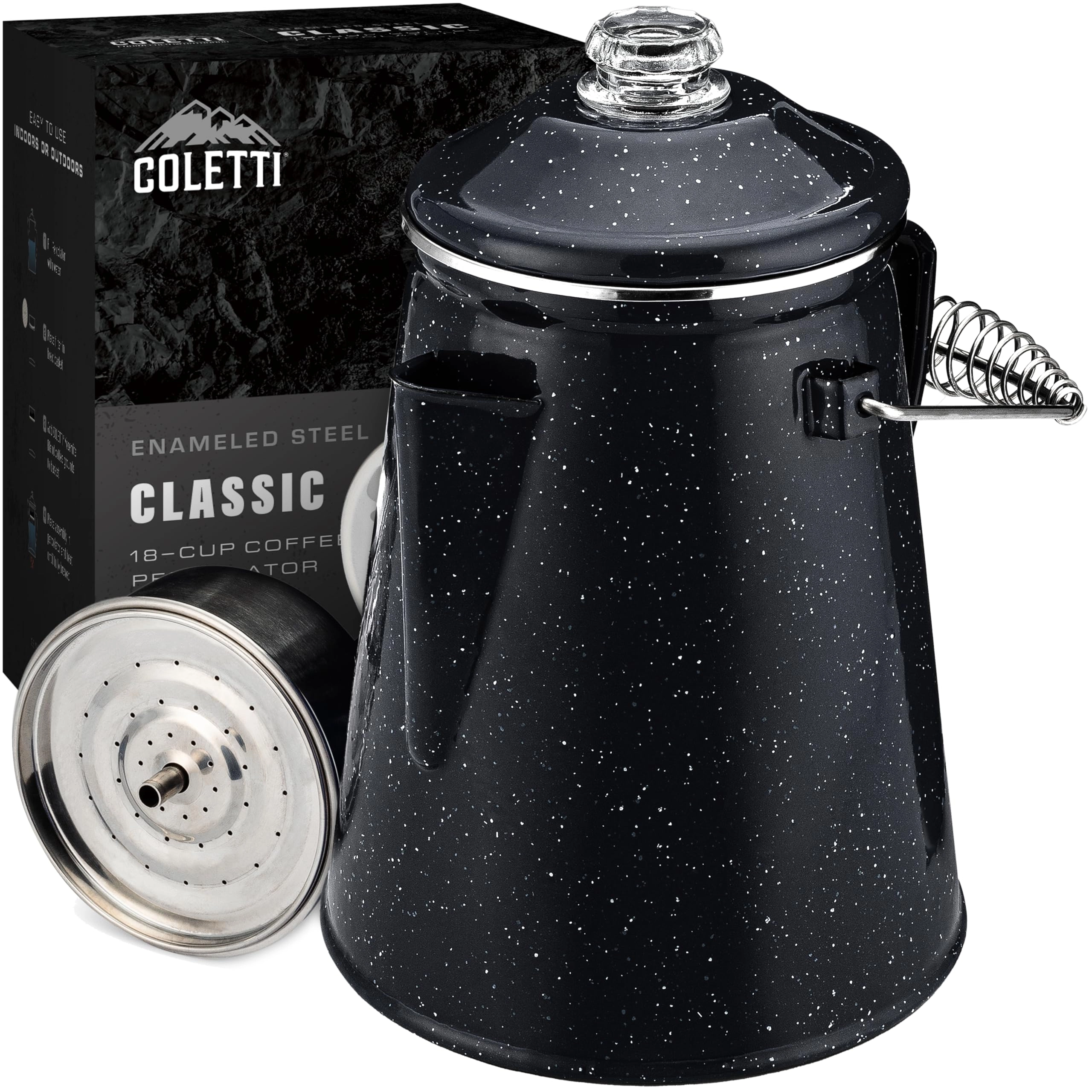 COLETTI Classic - 18 Cups Percolator