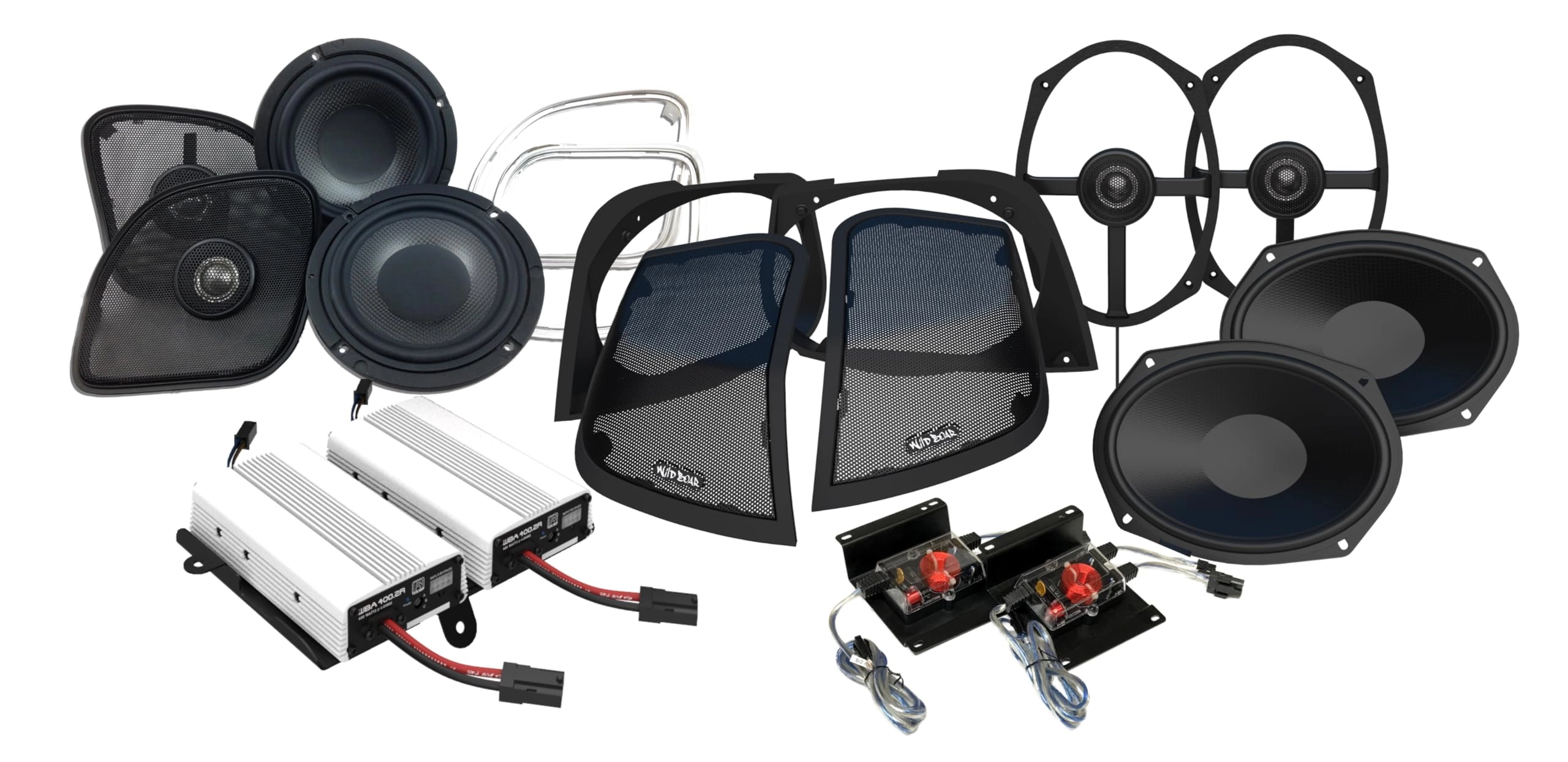 Hogtunes WBA RETRO 800.4RG - 4 Pack