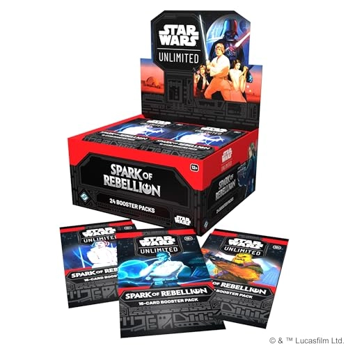 Star Wars: Unlimited Spark of Rebellion Booster Display - English 24pcs - 16 cards