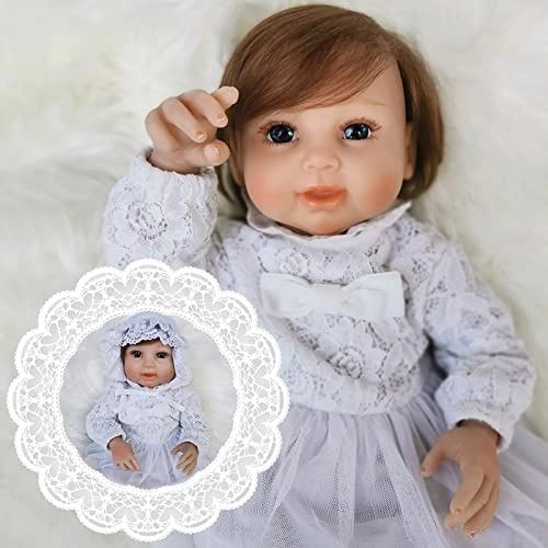 Rebirth Baby Doll - 20 Inch Vinyl Cotton Body Blue Eyes
