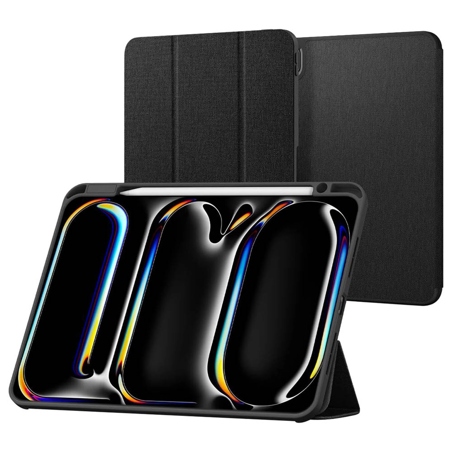 Spigen Stand Case with Magnetic Closure and Pencil Access for iPad Pro 11-inch (2024)