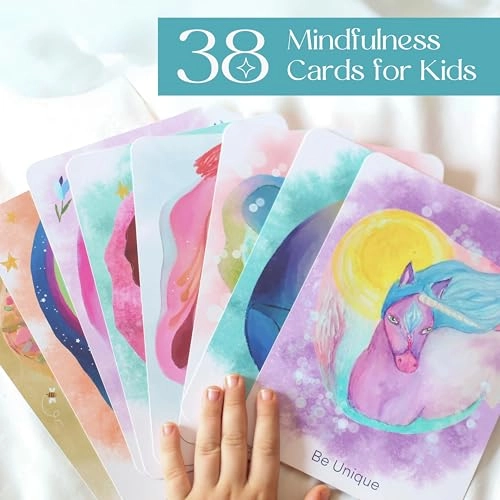 Mindfulness & Affirmation Cards for Kids - 3 years and up 38 pieces