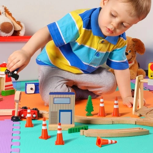 Mini Traffic Cones - 4 - 6 years 40 pieces